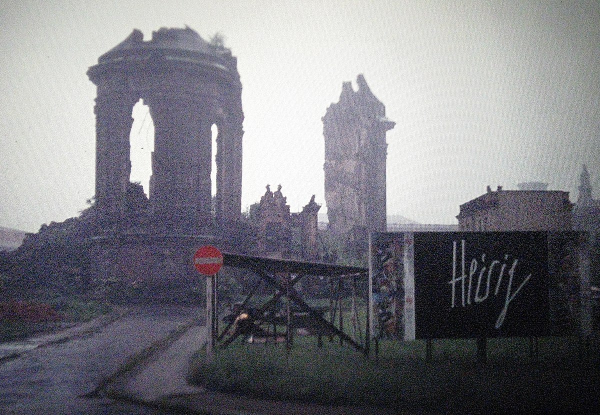 Die Frauenkirche in
1973