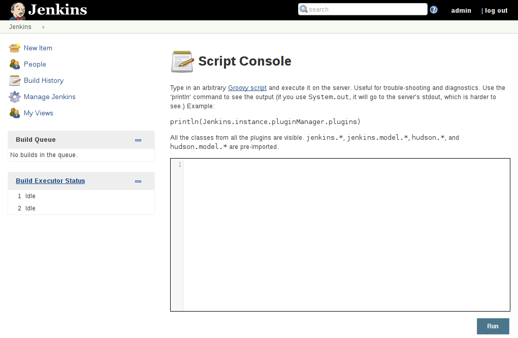 Script Console