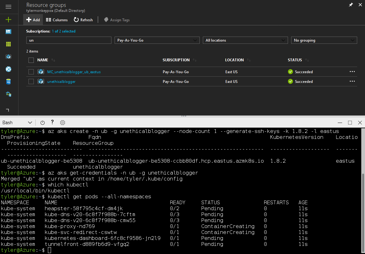 Provisioning with Cloud Shell